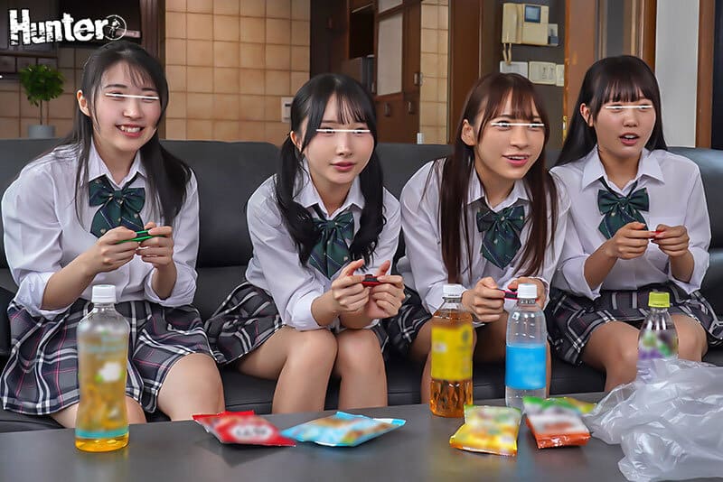 av japan น้องสาวพาเพื่อนมาเที่ยวที่บ้าน HUNTC-514 1