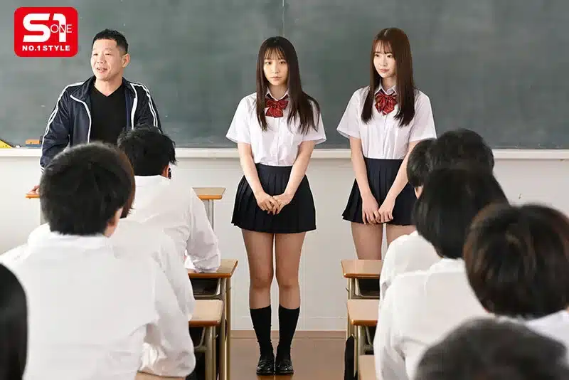 sexjapan เวรรับน้ำว่าวสองสาวนักเรียนสุดน่ารัก SNOS-326 1